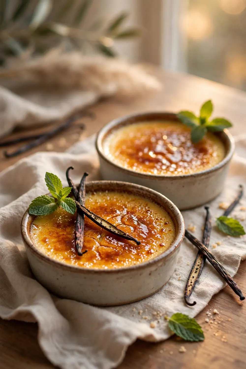 Low carb creme brulee