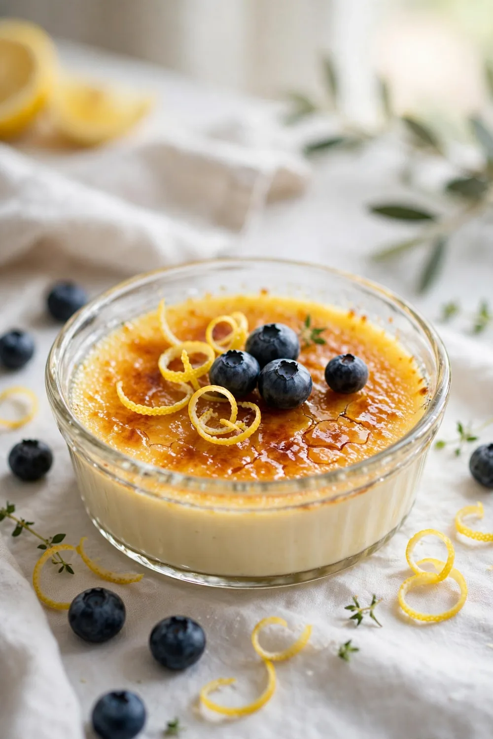 Low carb creme brulee
