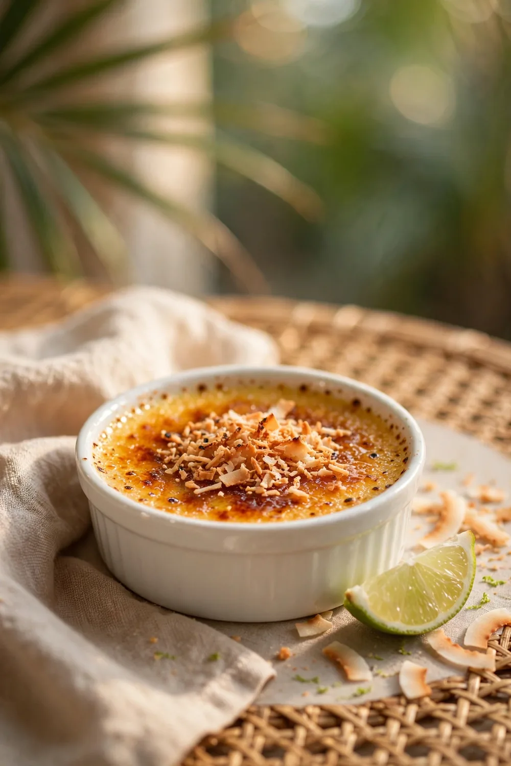 Low carb creme brulee