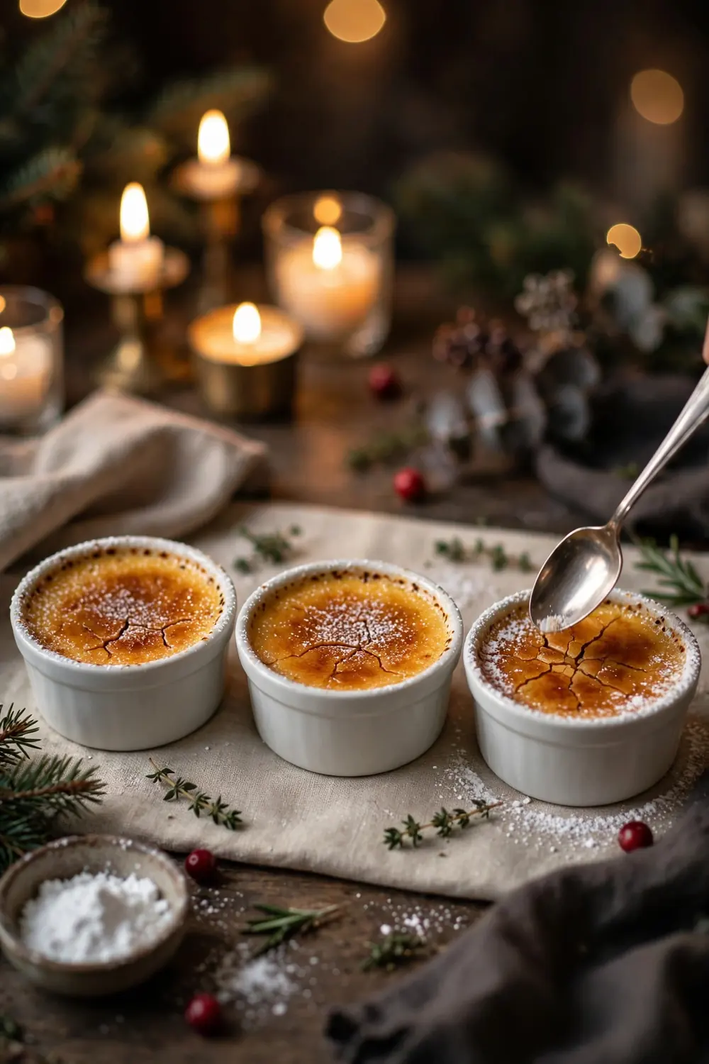 Low carb creme brulee