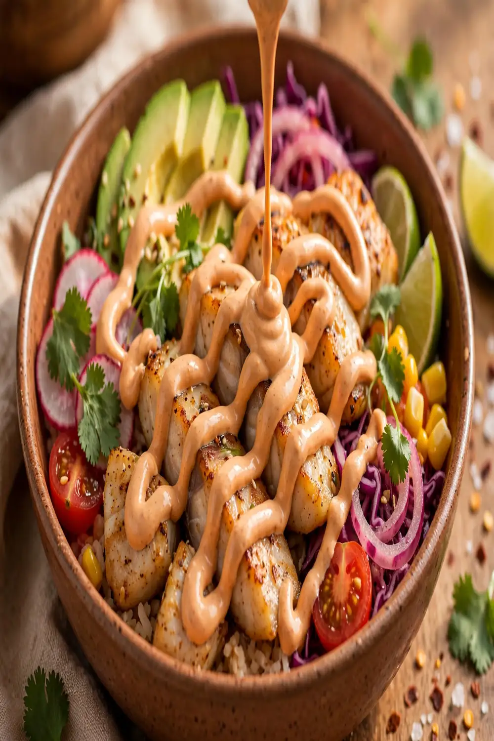Low Carb Fish Taco Bowls 03
