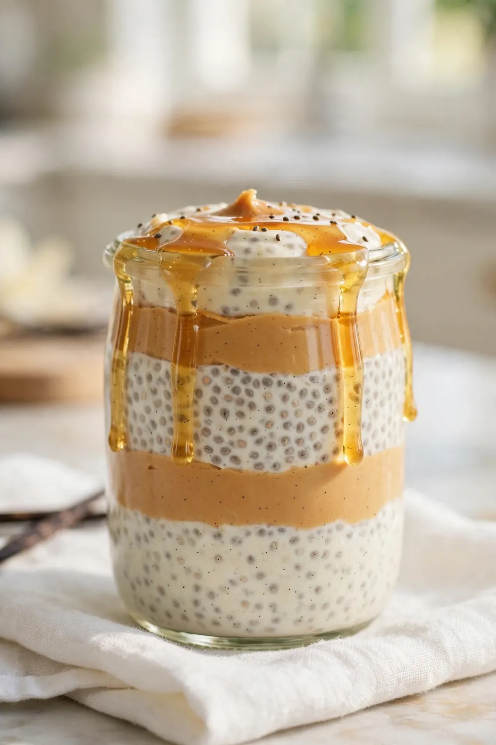 low carb peanut butter chia pudding 03