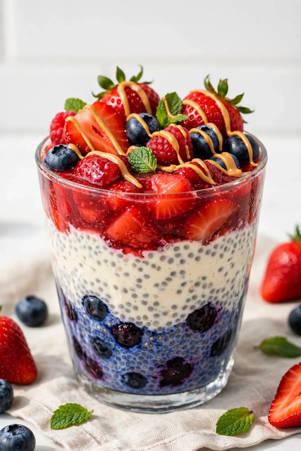 low carb peanut butter chia pudding 06