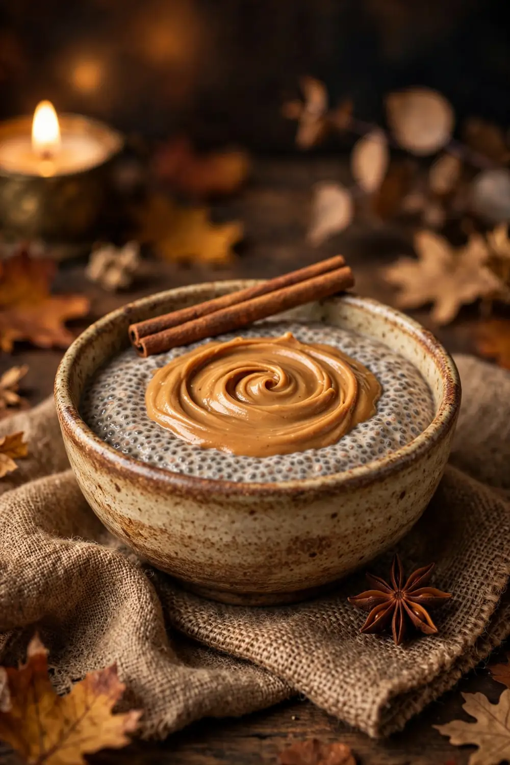 low carb peanut butter chia pudding 08