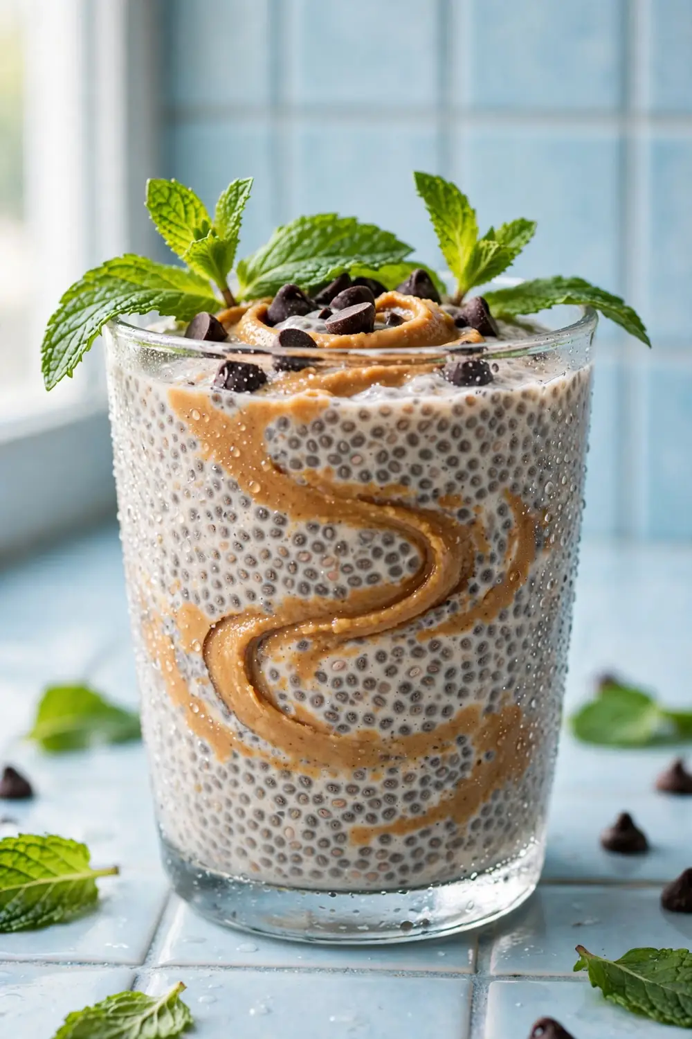 low carb peanut butter chia pudding 12