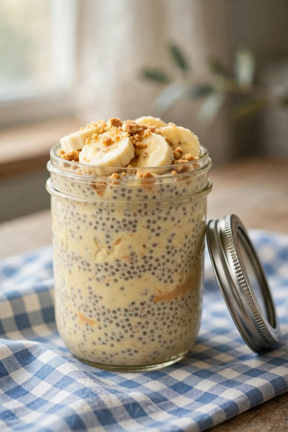 low carb peanut butter chia pudding 13