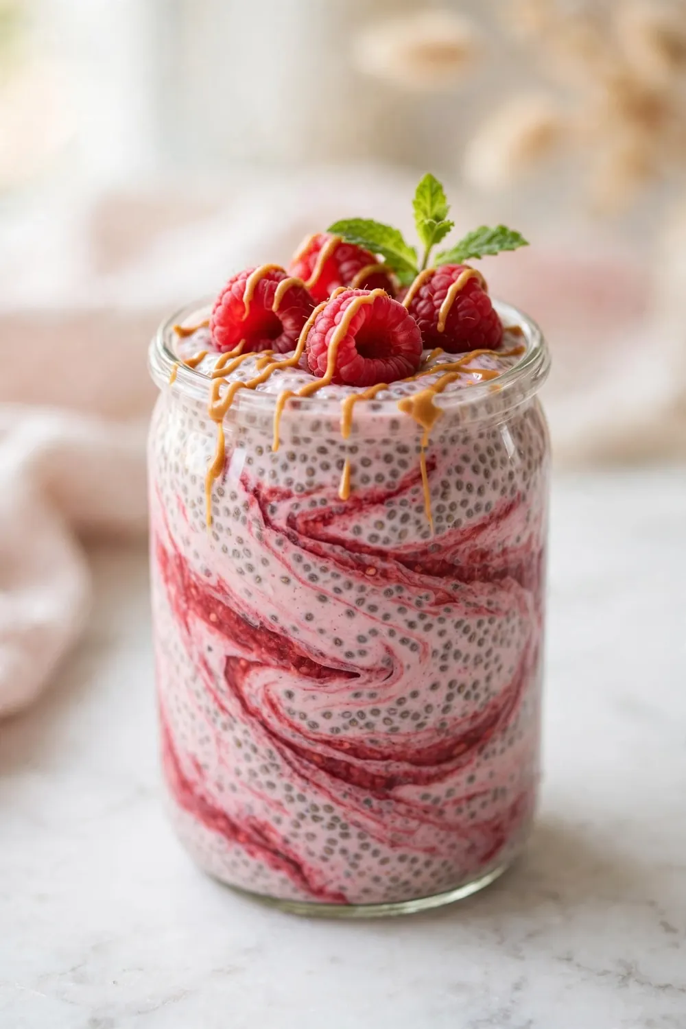 low carb peanut butter chia pudding 14