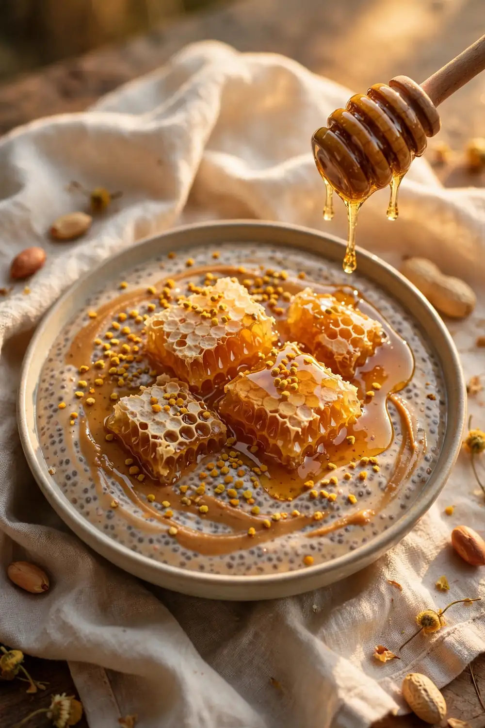 low carb peanut butter chia pudding 16