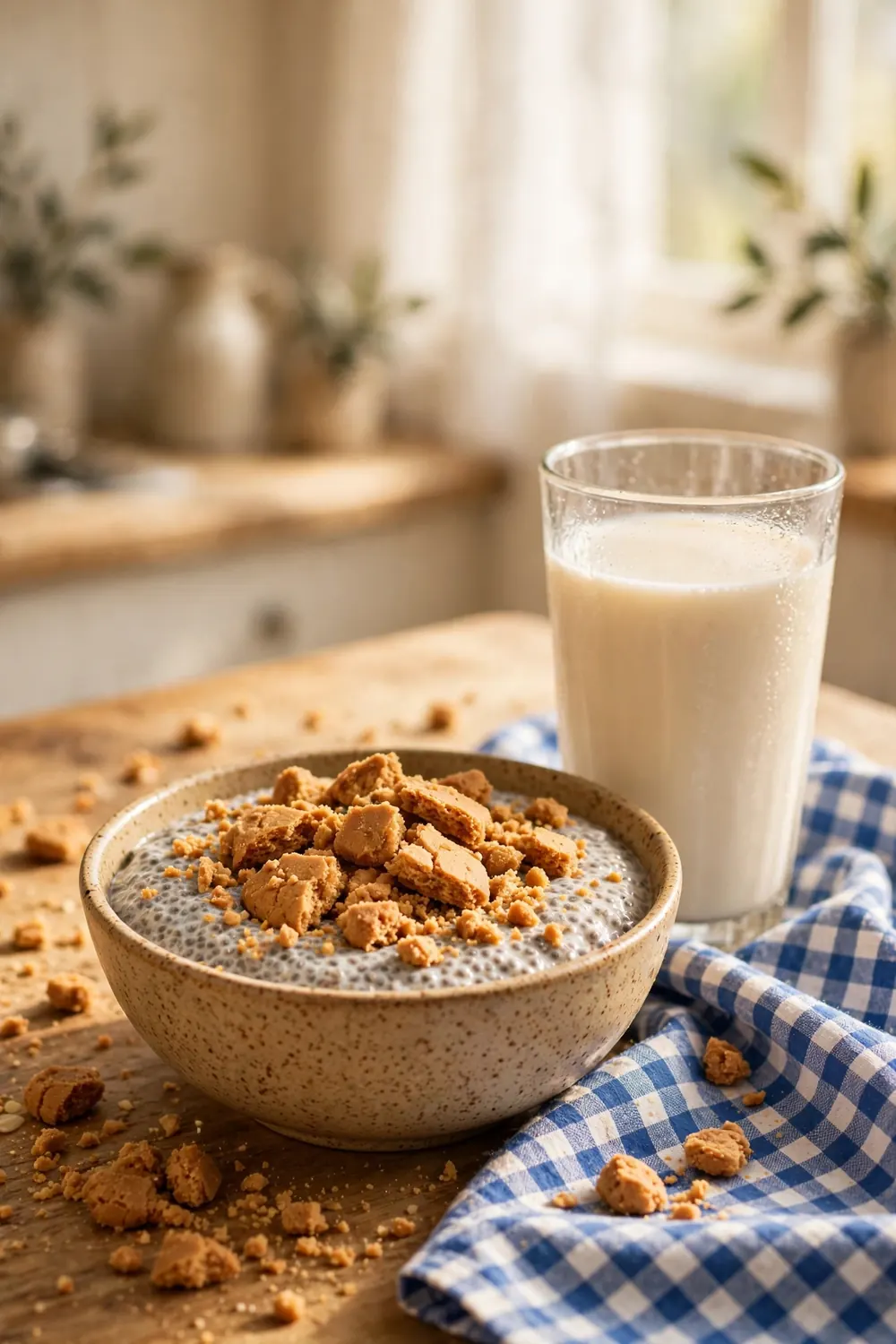 low carb peanut butter chia pudding 19