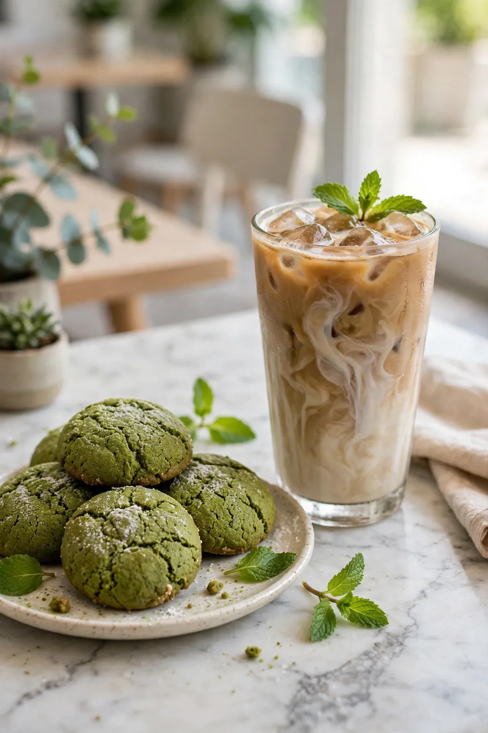 matcha latte cookies 05