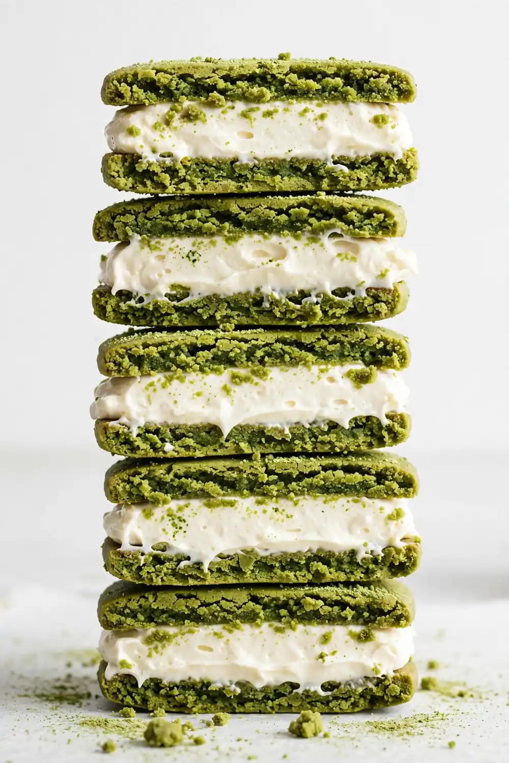matcha latte cookies 08