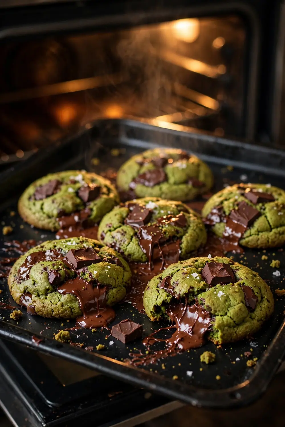matcha latte cookies 10