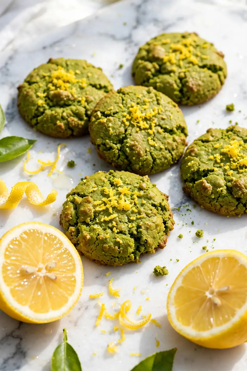 matcha latte cookies 11