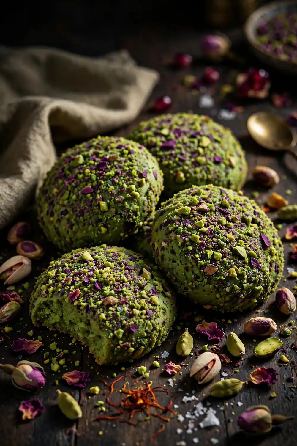 matcha latte cookies 14