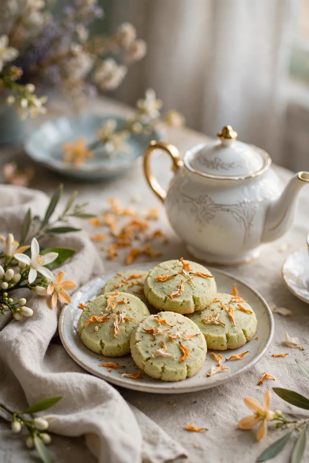 matcha latte cookies 20