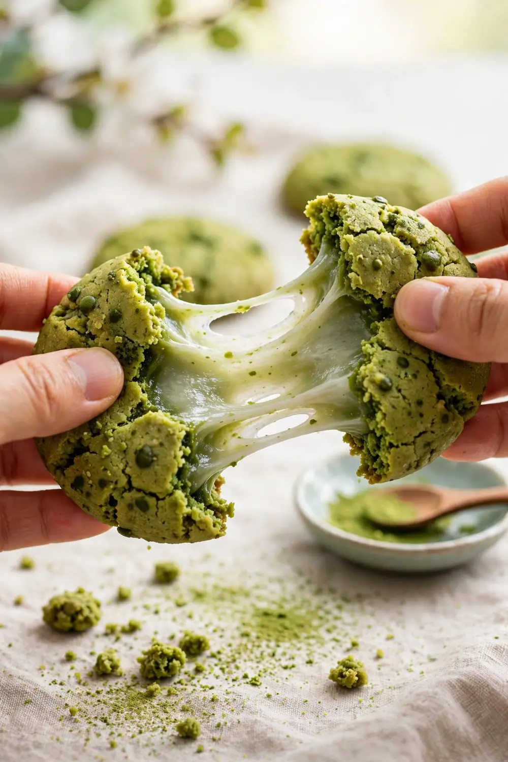 matcha latte cookies 21