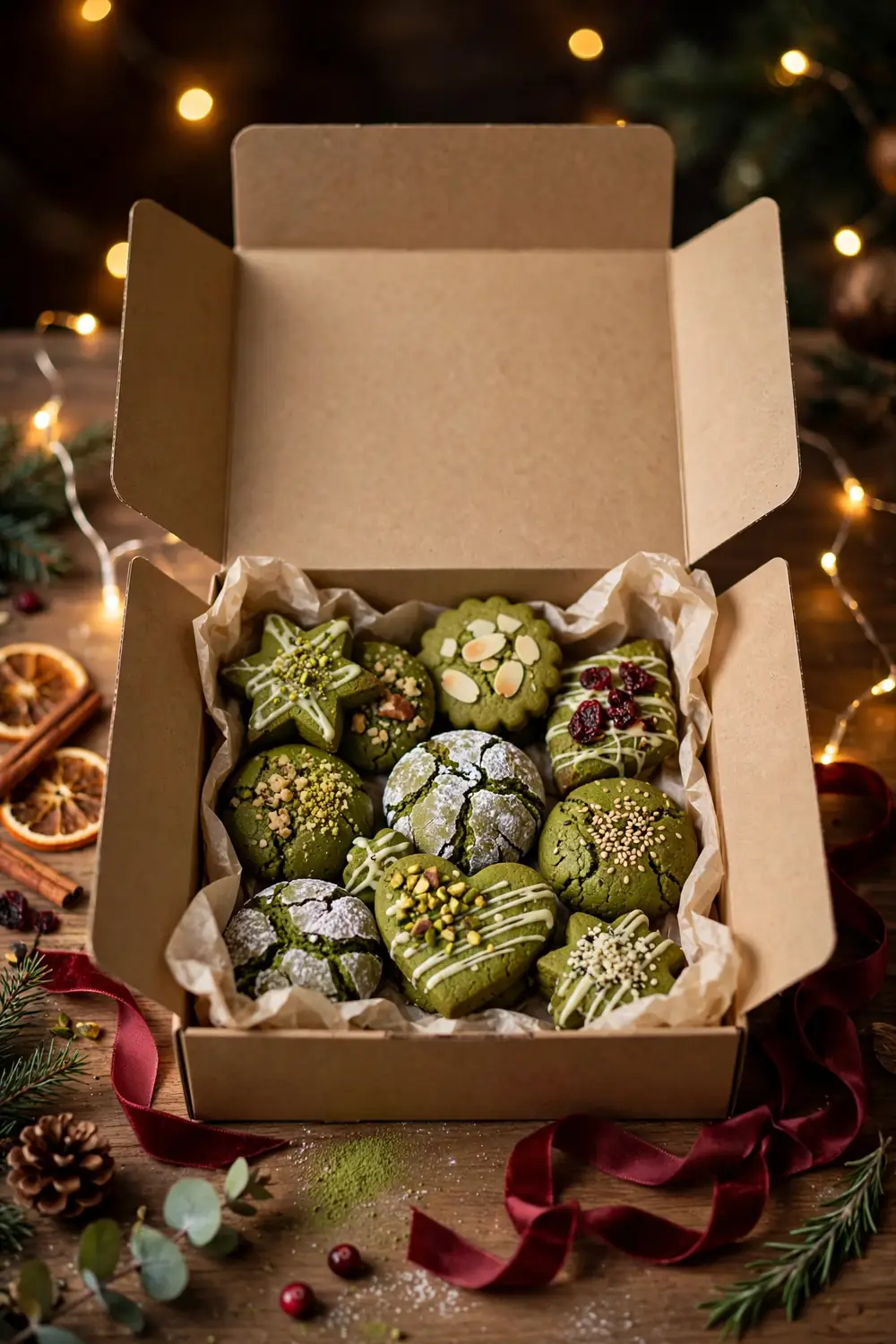 matcha latte cookies 23