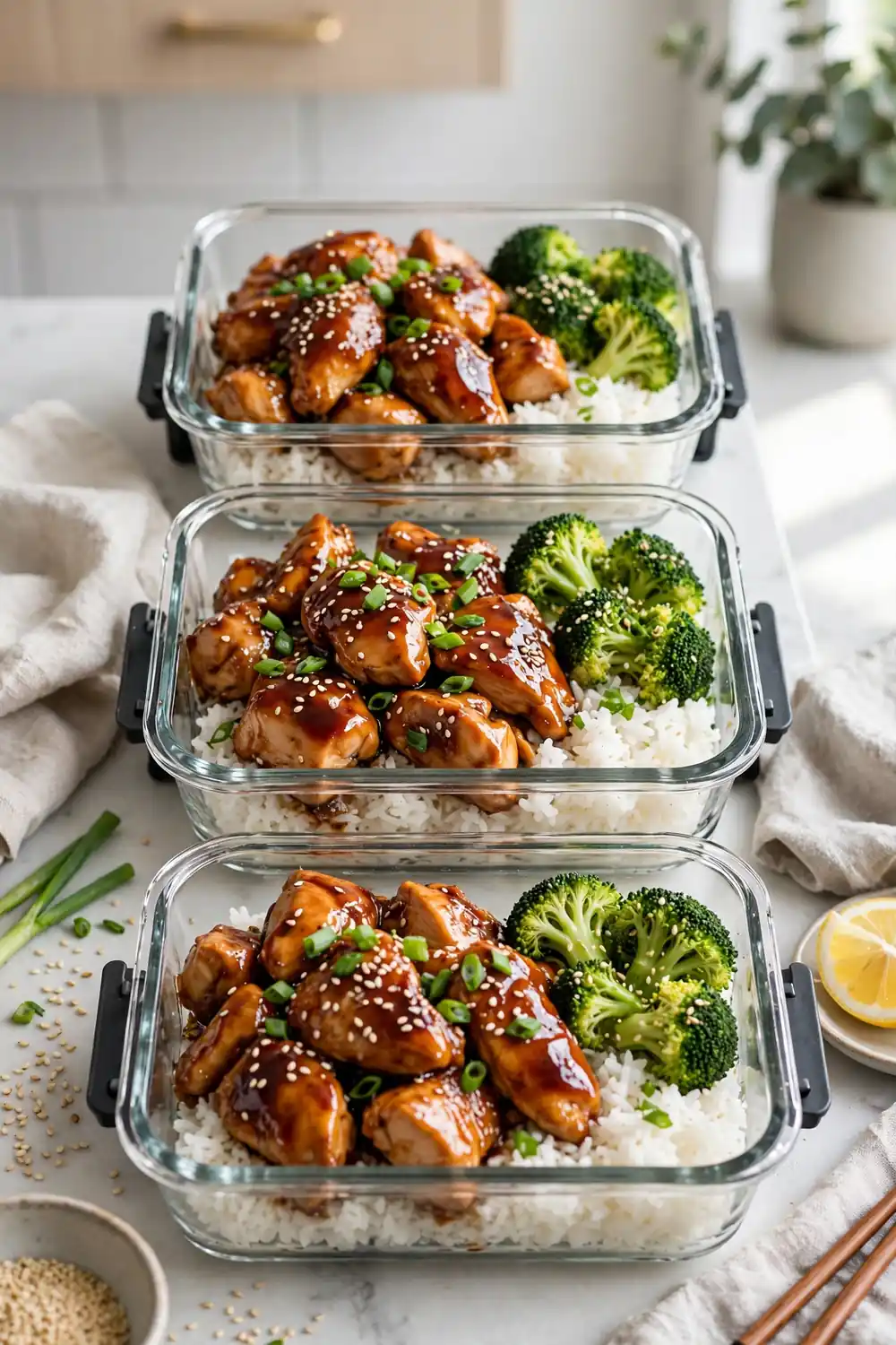 23 easy meal prep dinner ideas: teriyaki chicken rice