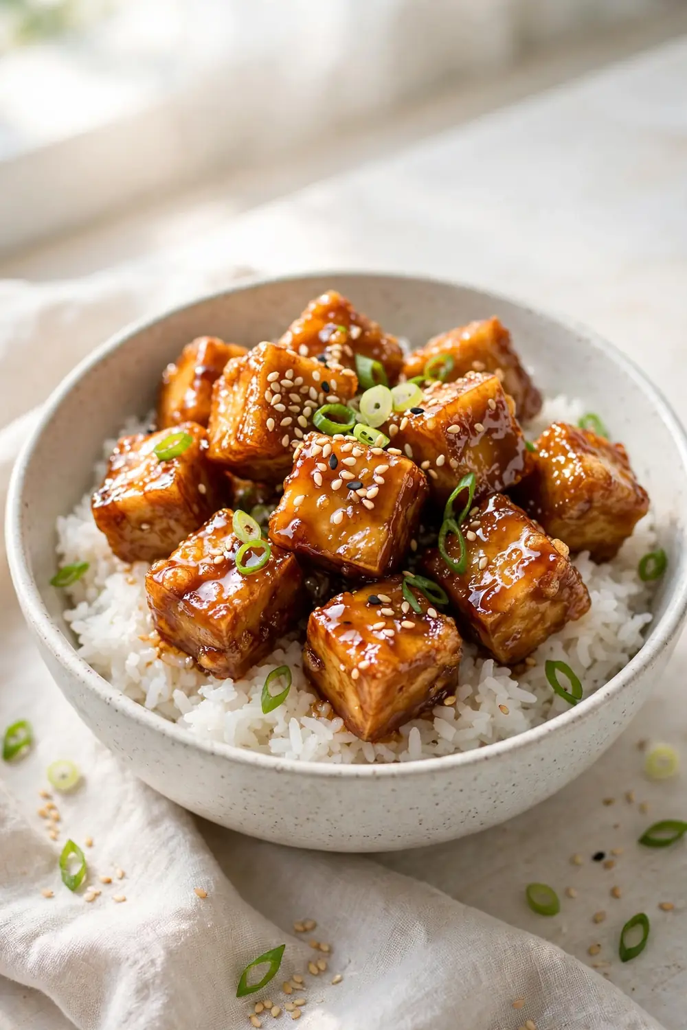 23 easy meal prep dinner ideas: honey soy tofu