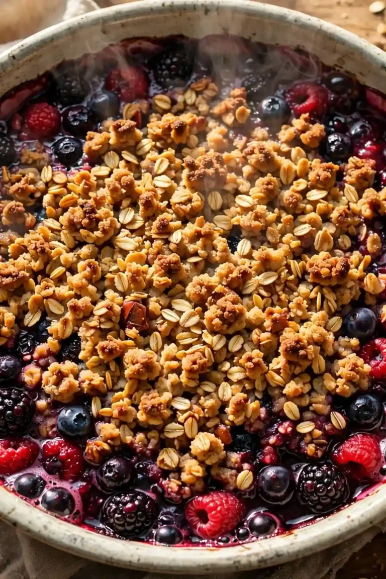 20 Mixed Berry Oat Crumble Ideas for Sweet Dessert Comfort