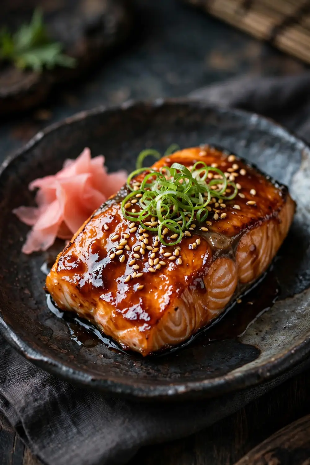 Teriyaki Caramel Finish