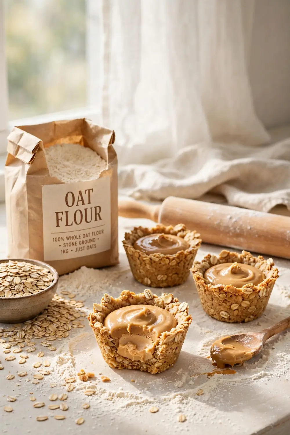 peanut butter oat cups 16