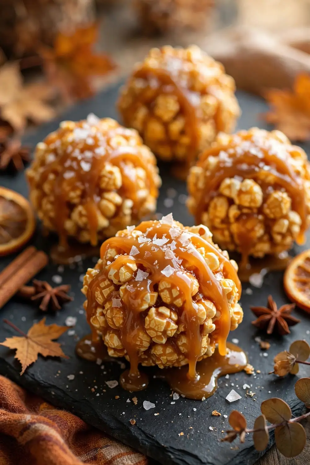 peanut butter popcorn balls 03