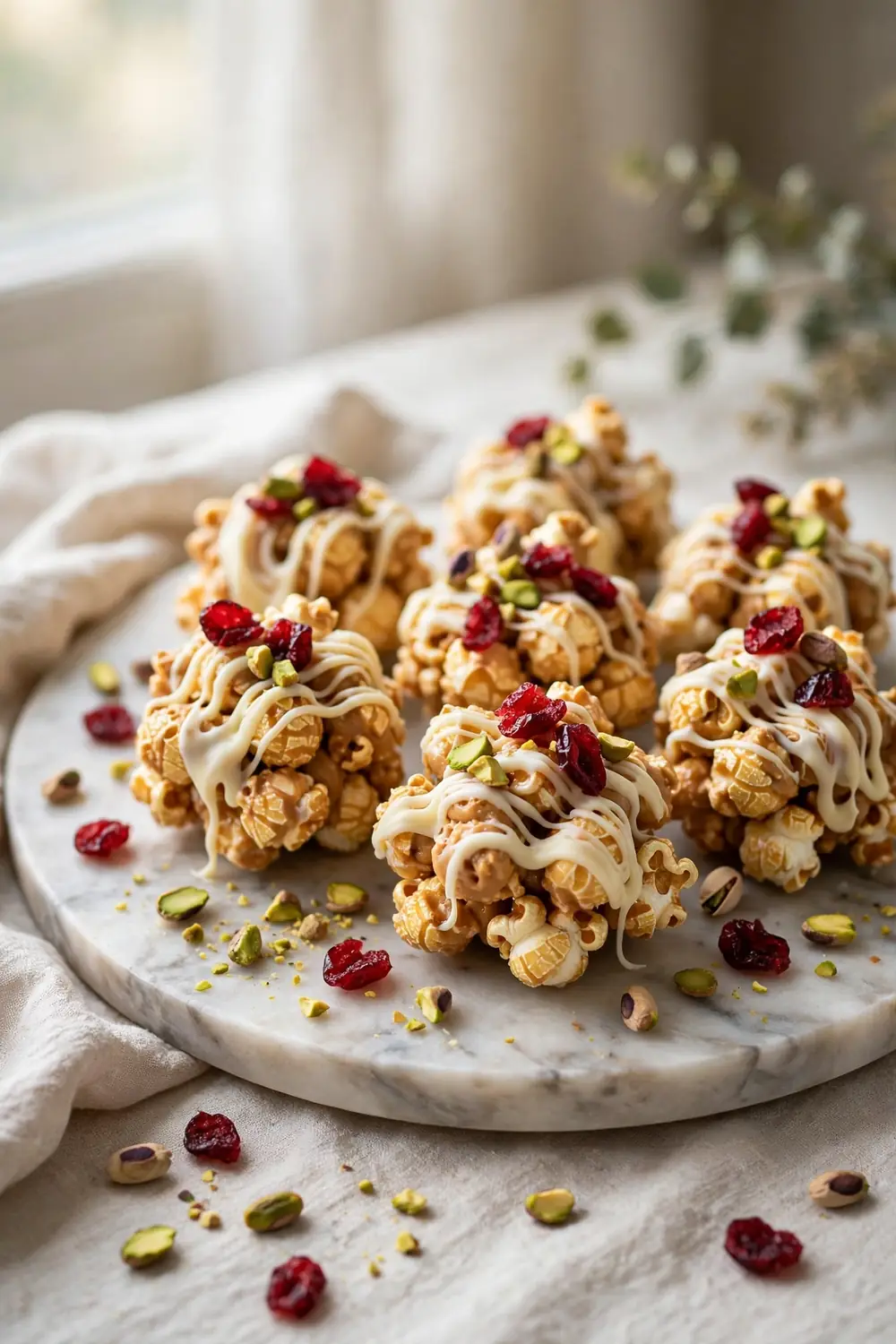 peanut butter popcorn balls 06