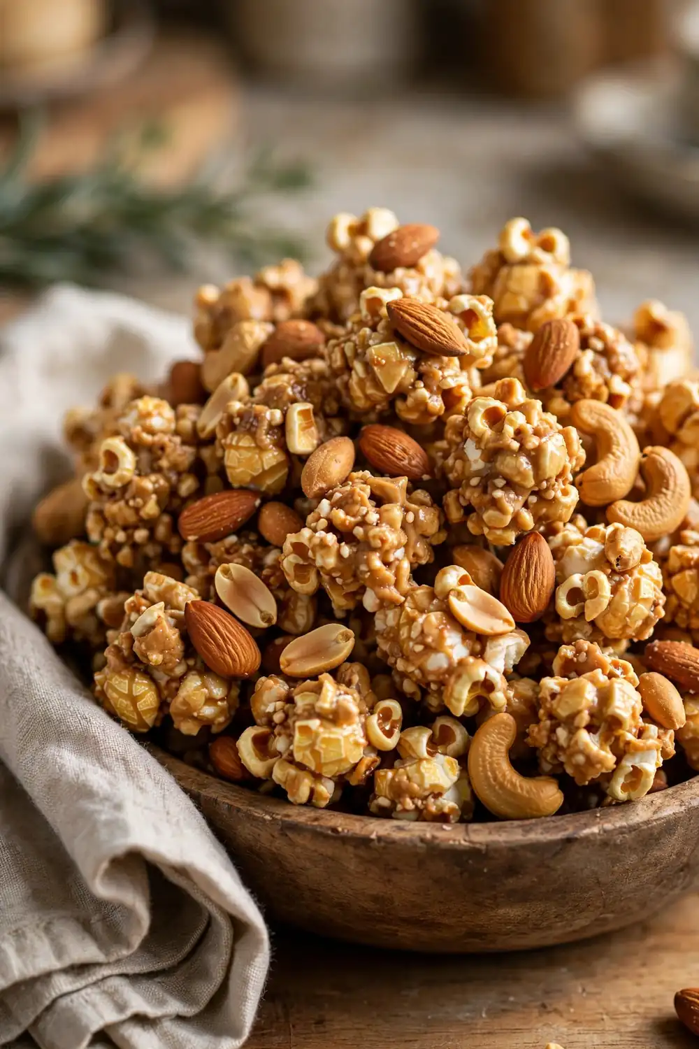 peanut butter popcorn balls 07