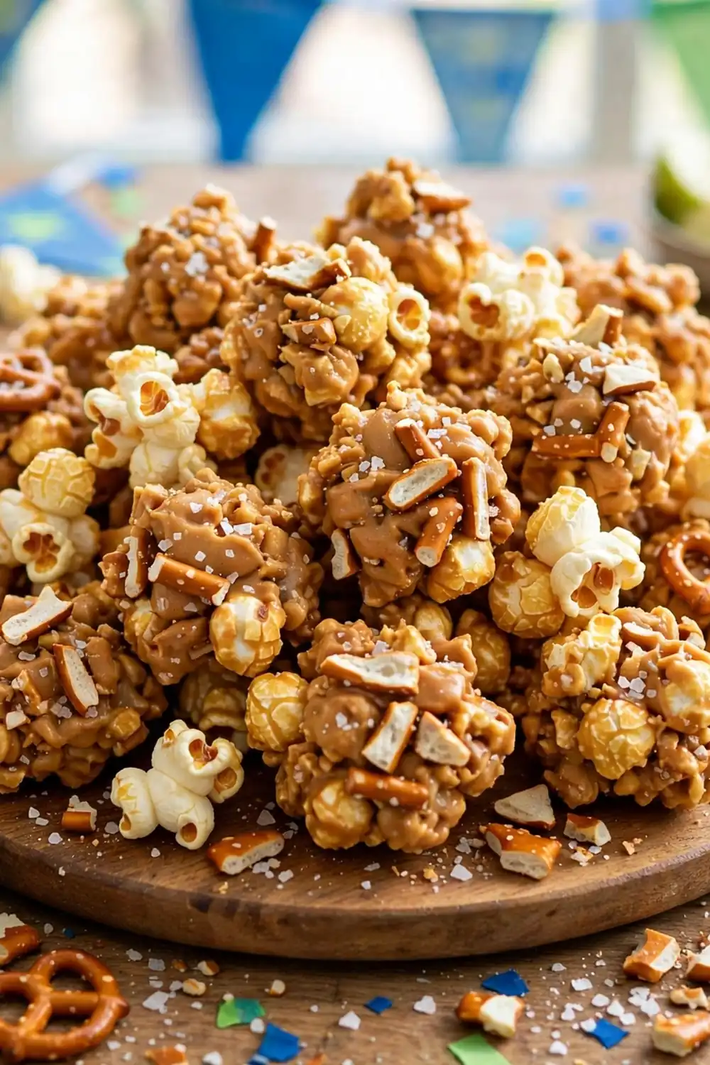 peanut butter popcorn balls 12