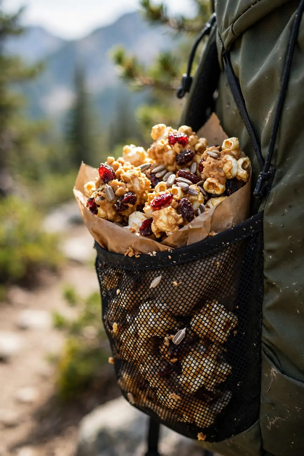 peanut butter popcorn balls 15