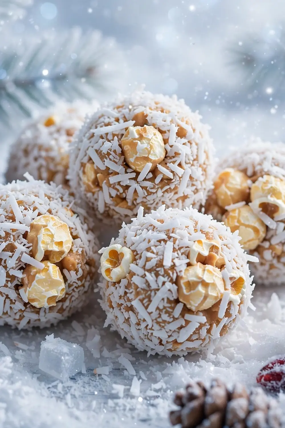 peanut butter popcorn balls 18