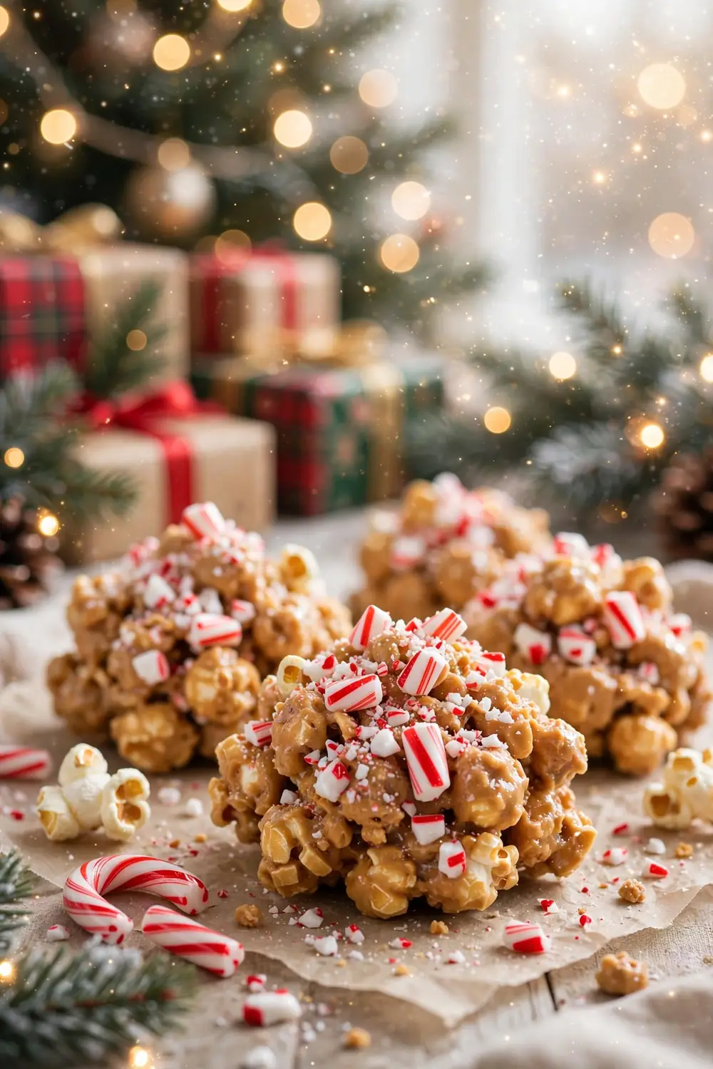 peanut butter popcorn balls 20