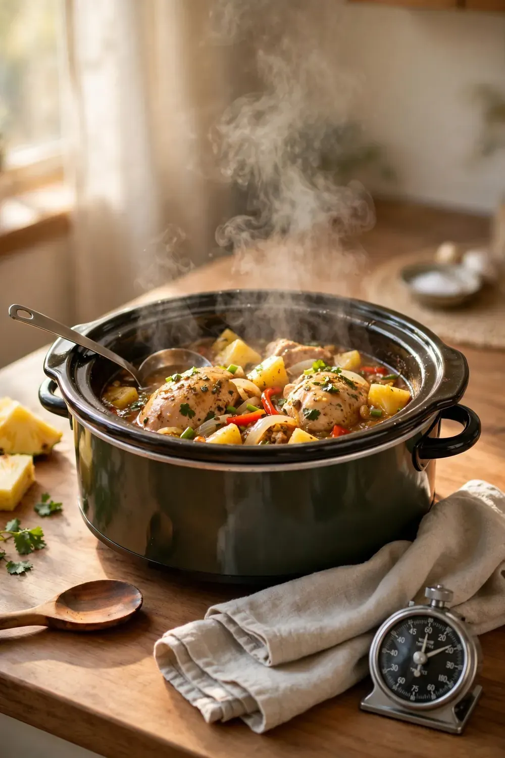Pineapple Chicken Rice 05