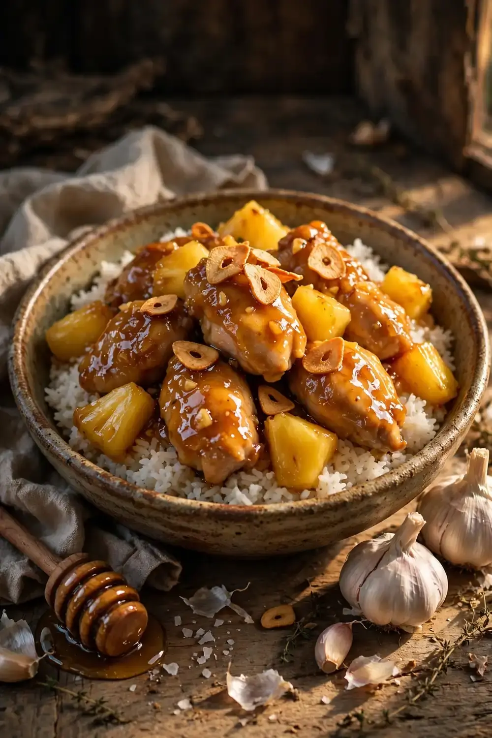 Pineapple Chicken Rice 10