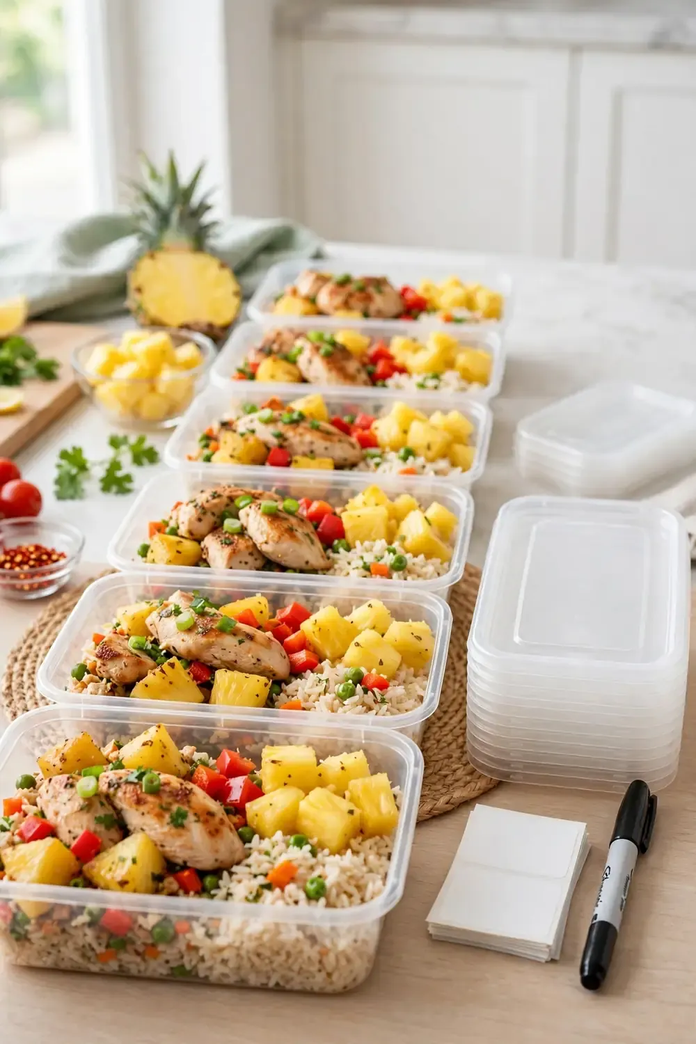Pineapple Chicken Rice 17