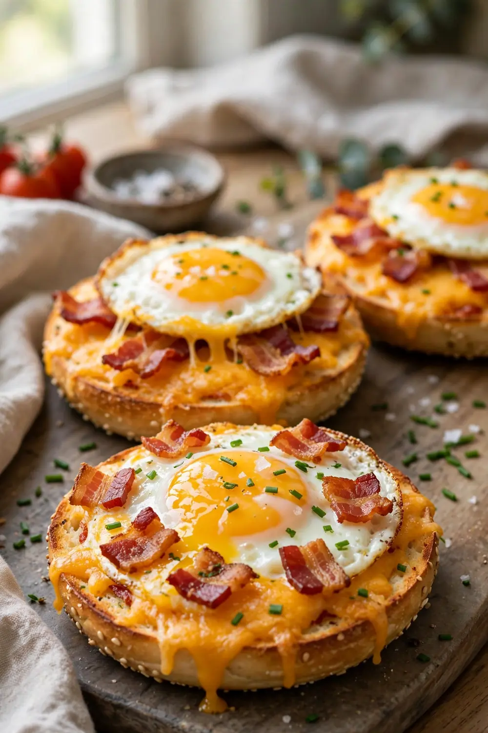 Pizza bagels