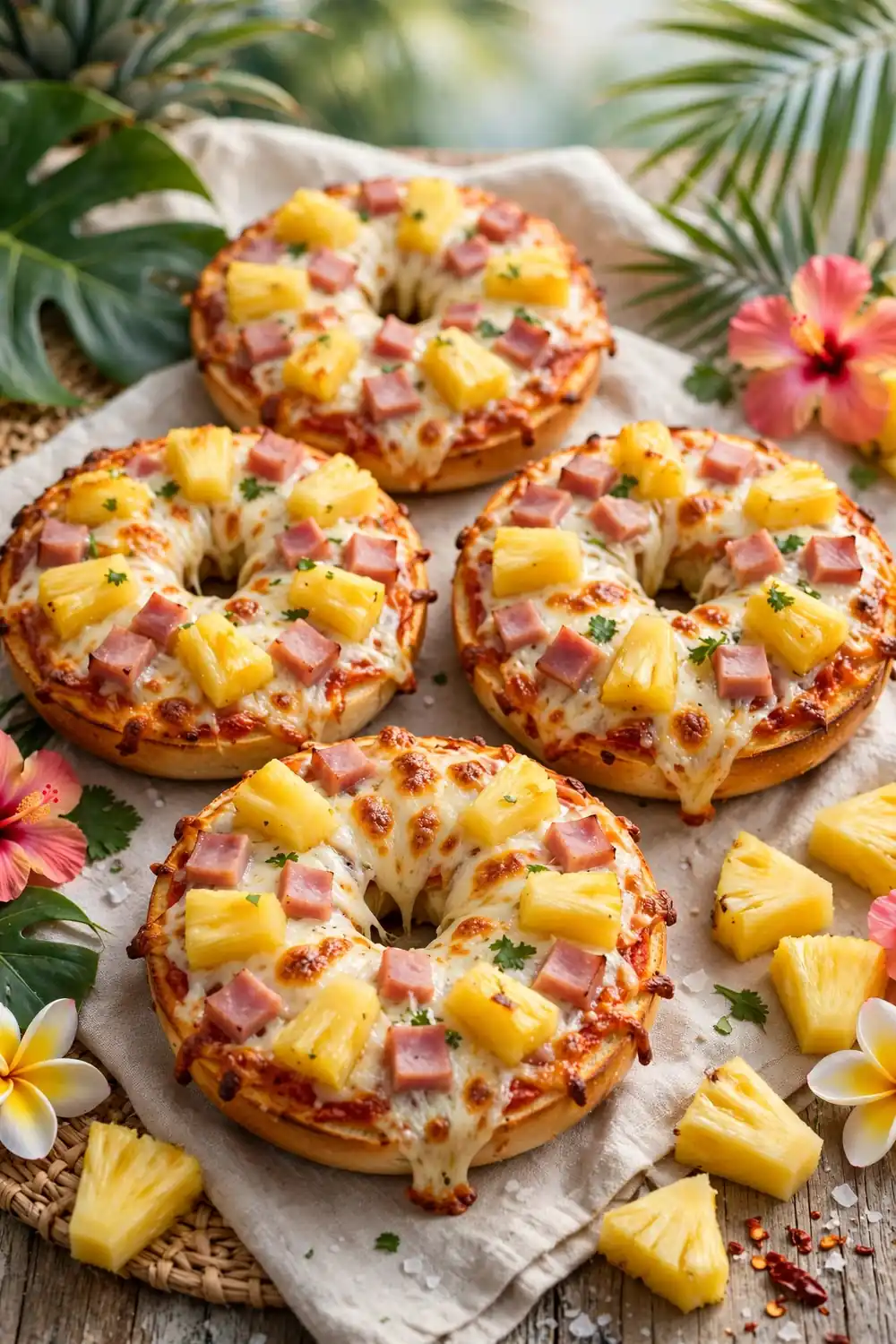 Pizza bagels