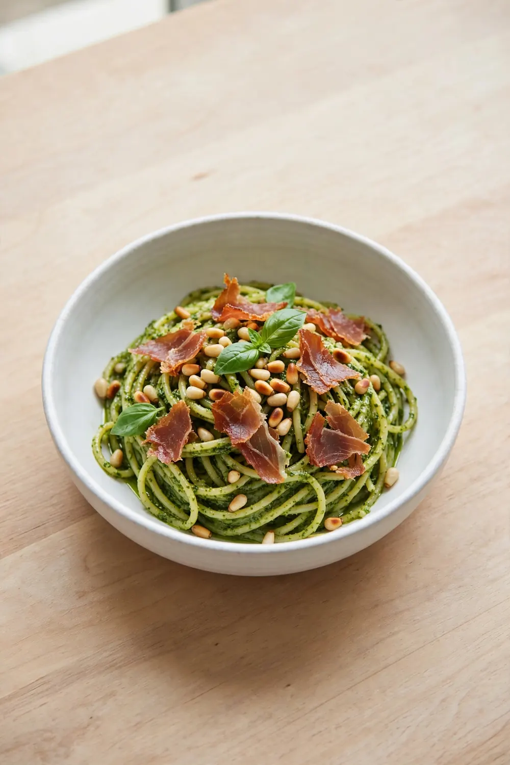 Pesto Pine Nut Toss