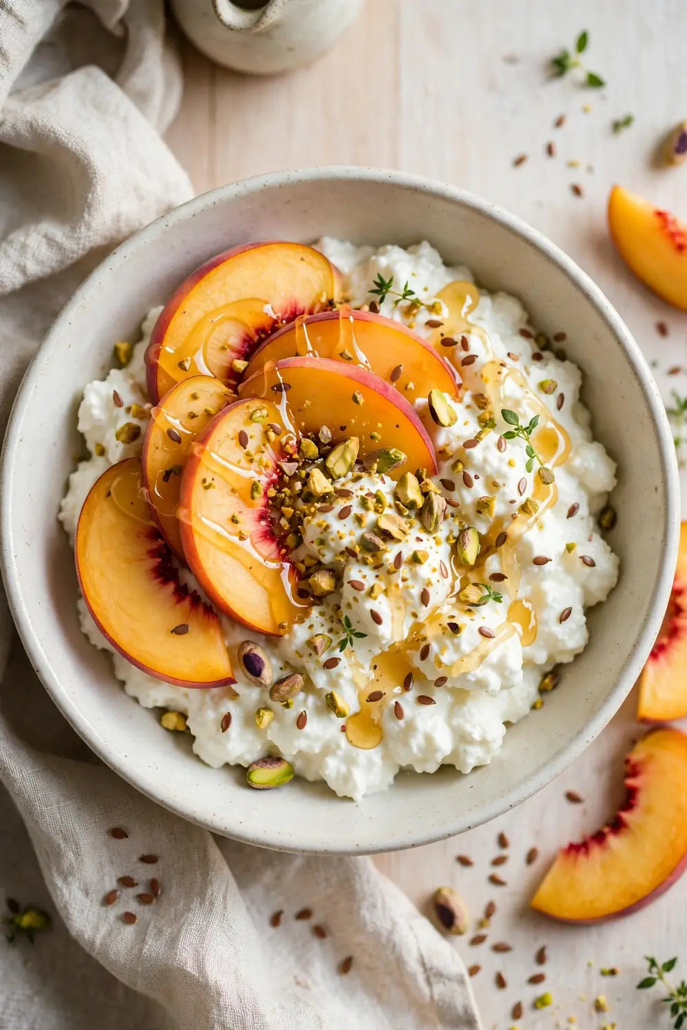 protein breakfasts: Cottage Cheese Bowl