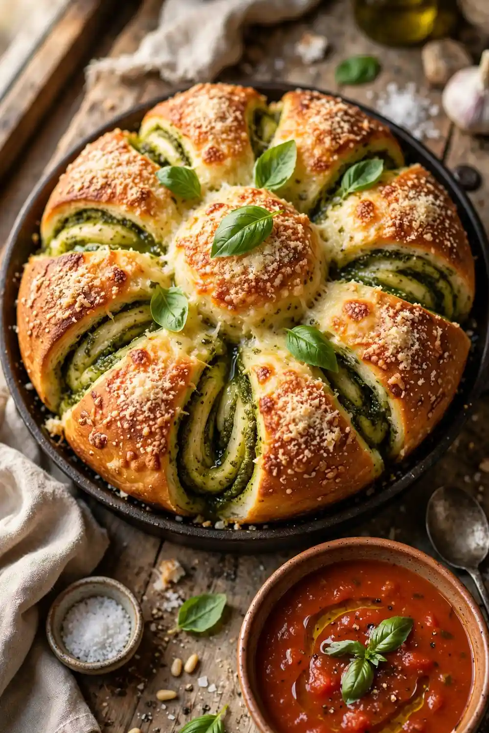 Parmesan Pesto Pull