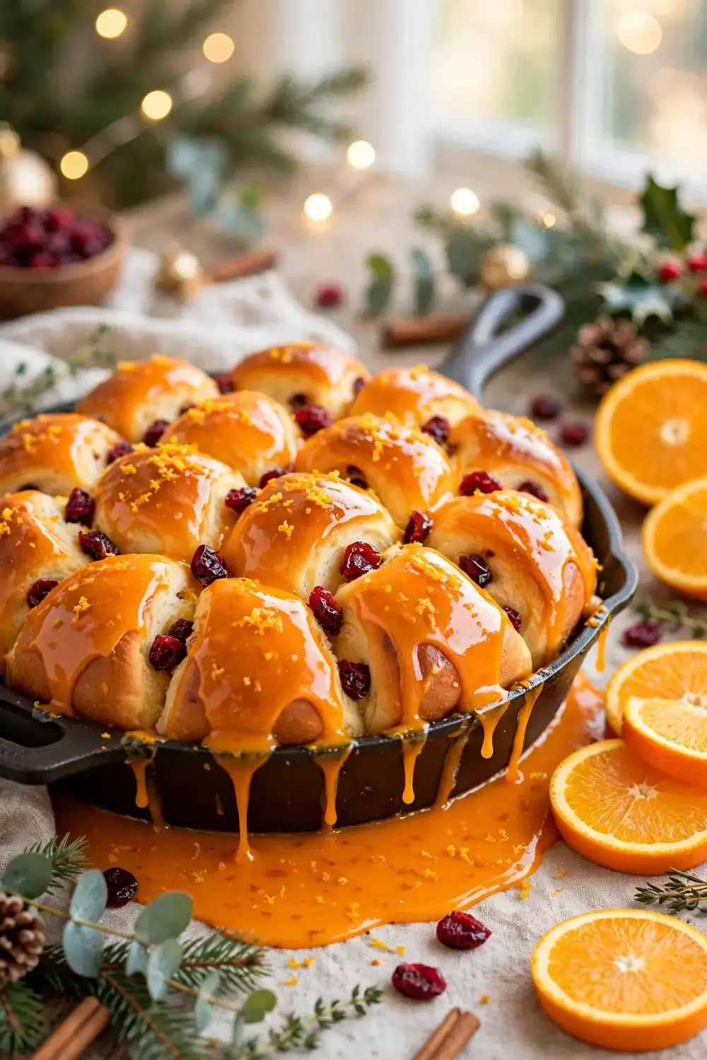Orange Cranberry Glaze
