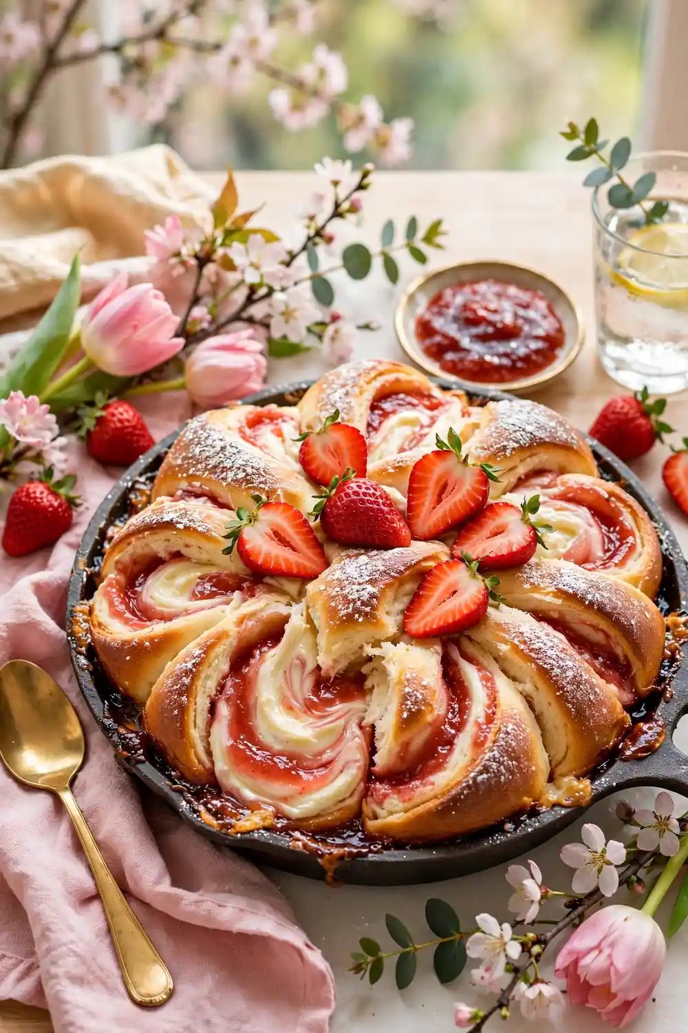 Strawberry Cream Swirl