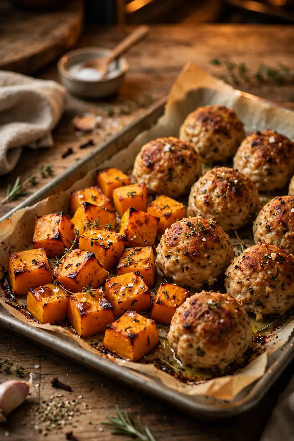 pumpkin chicken meatballs 06