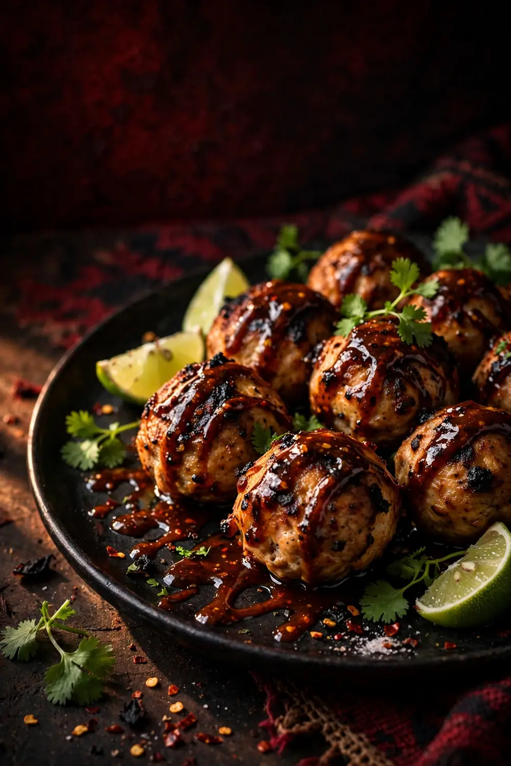 pumpkin chicken meatballs 07