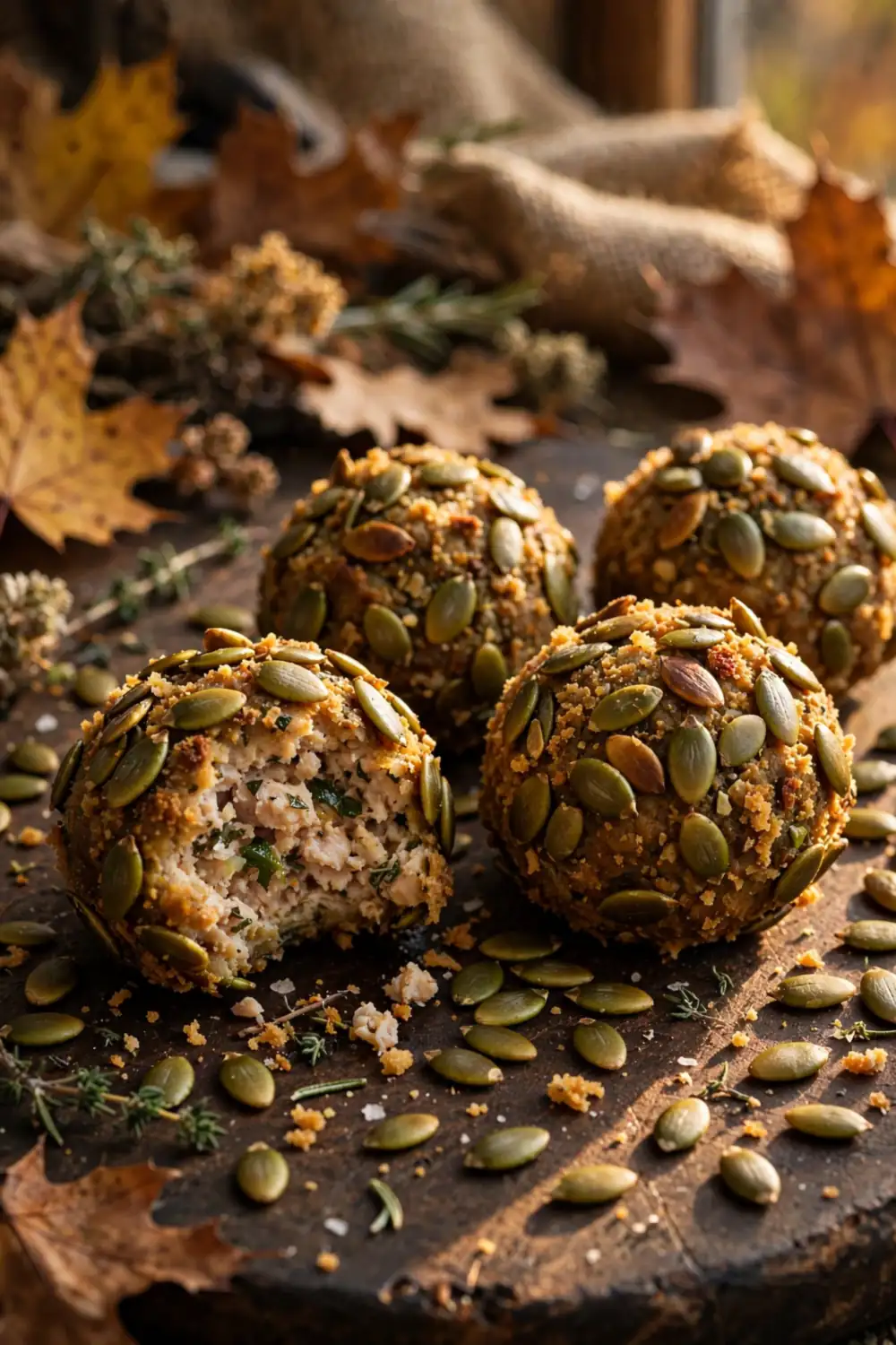 pumpkin chicken meatballs 17