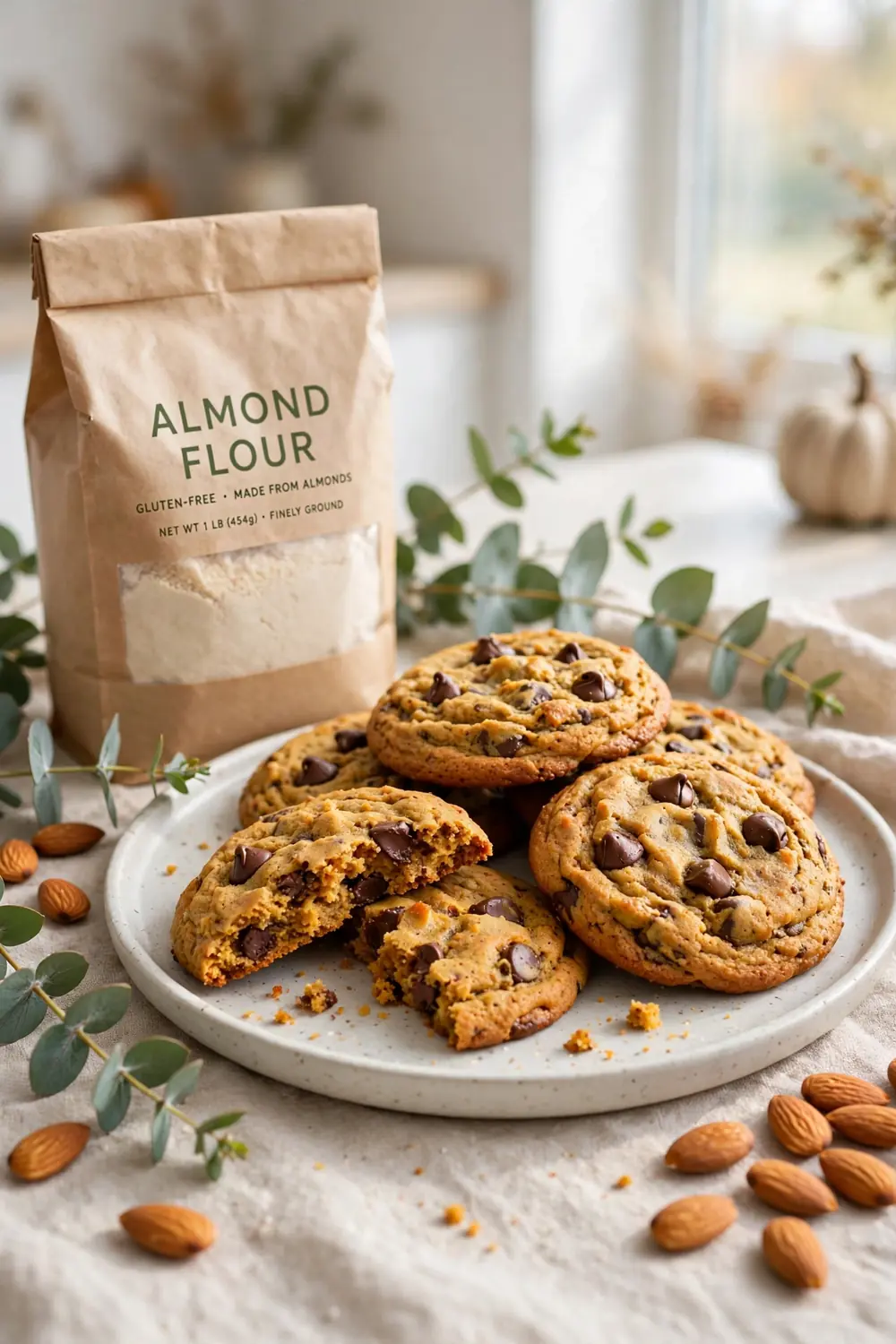 Pumpkin chocolate chip cookies