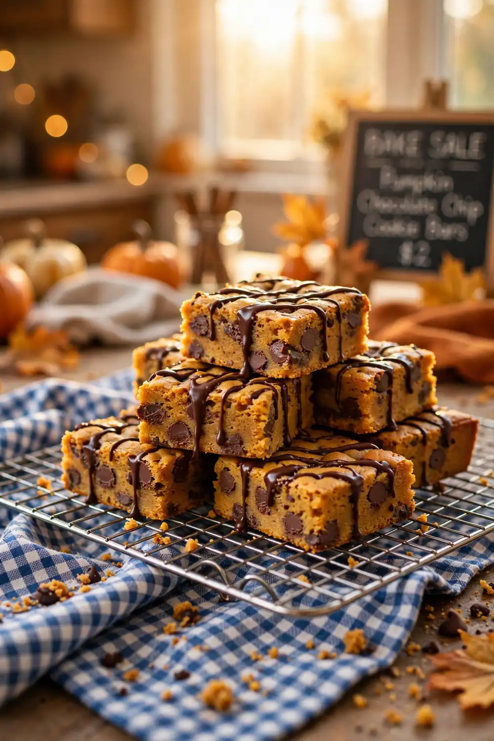 Pumpkin chocolate chip cookies