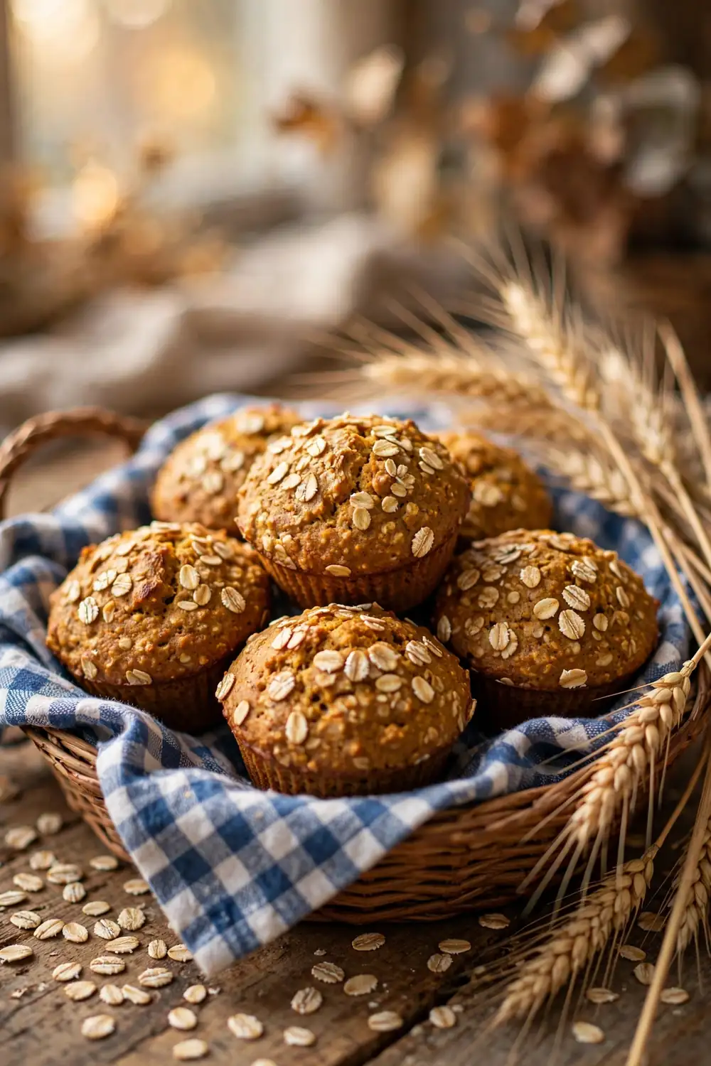Pumpkin chocolate chip muffins