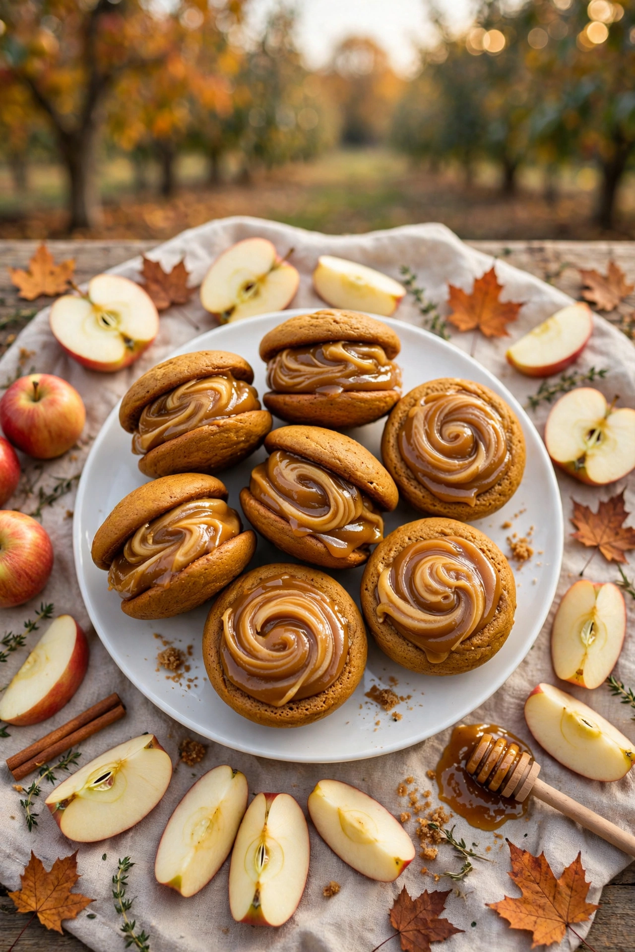 pumpkin chocolate chip whoopie pies idea 11